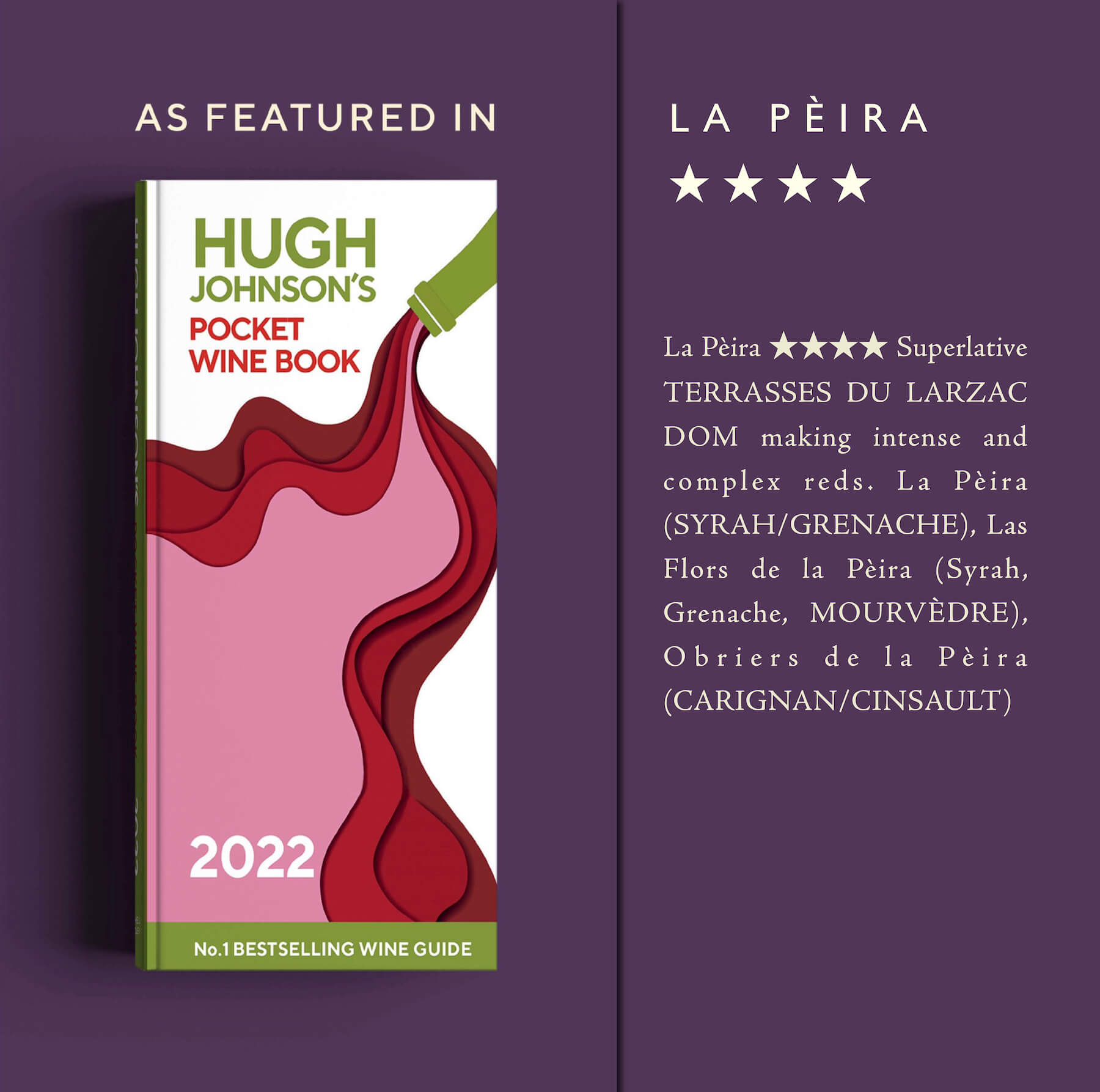 hugh-johnstons-pocket-book-of-wine-2022 featuring La Peira