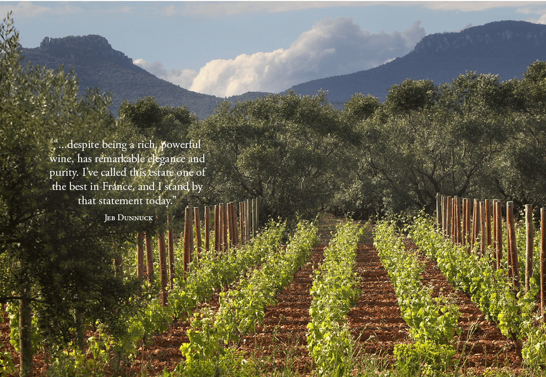 Jeb Dunnuck Quote on La Peira Estate one of the best in France 